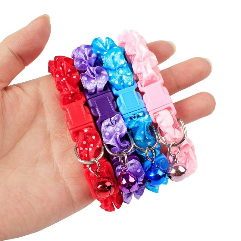 Dog/Cat Bell Lace Collar