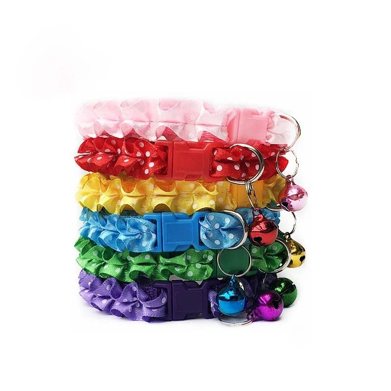 Dog/Cat Bell Lace Collar