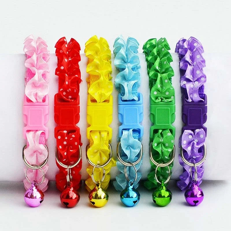 Dog/Cat Bell Lace Collar