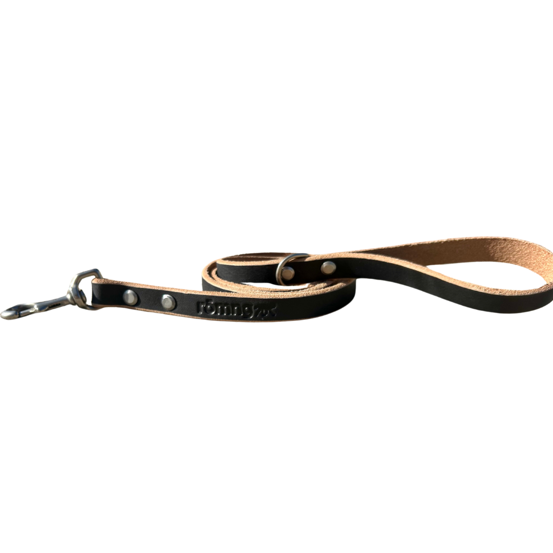 handmade leather dog leash